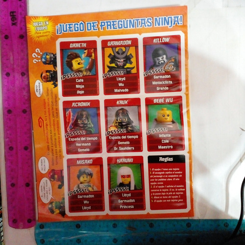 Revista Lego Ninjago Num 12 Octubre 2019 (Usado)