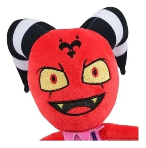Peluches En Combo Helluva Boss Peluche Blitzo Y Stolas 30cm Rojo