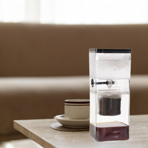Cafetera De Goteo De Hielo, Cafetera, Preparación Blanco