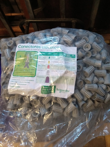 Imagen 3 de 3 de 9 Conectores Para Cables Electricos 6 Bols Plomos Y 3 Rojos