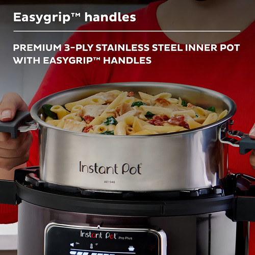 Olla A Presión Instant Pot, Pro Plus, Wi-fi, Smart, 10 En 1