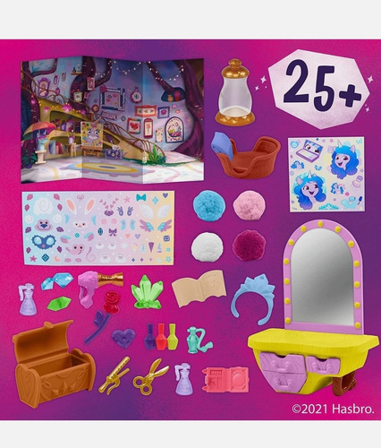 Figura My Little Pony Escenarios Mágicos Izzy Moonbow 25 Pcs