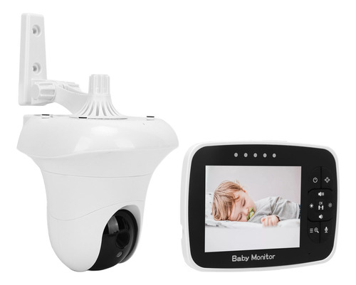 Monitor De Seguridad Para Bebés Con Video De 3.5 Pulgadas, V