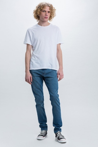 Imagen 3 de 4 de Remera Hombre Levis Orig. Basica Ss Mission Tee Blanca