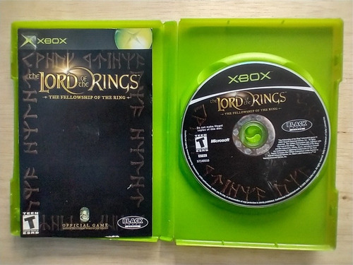 The Lord Of The Rings The Fellowship Of The Rin Xboxclasico (Usado)
