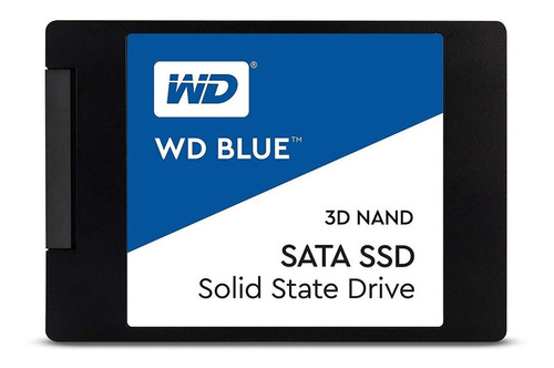 Disco sólido interno Western Digital  WDS100T2B0A 1TB azul