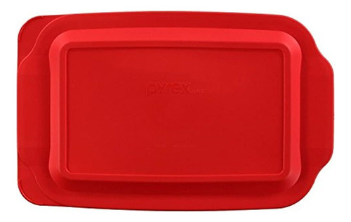 Pyrex Basics Plato Oblongo De Vidrio De 3 Cuartos Con Tapa