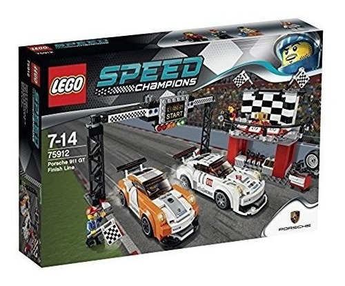 Lego Speed Champions Porsche 911 Gt Linea De Meta 75912