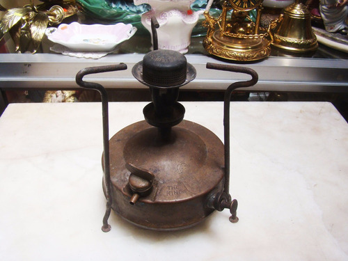 Imagen 1 de 5 de Antiguo Reverbero De Bronce