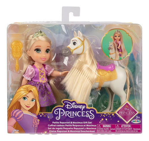 Disney Princess Rapunzel Doll And Maximus Petite