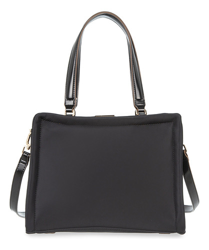 Bolsa Satchel Cloe Llaldemi Grande Color Negro
