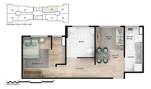 Apartamento 1 Dorm | 42m² | Recém-reformado | Ermelino Matarazzo Sp