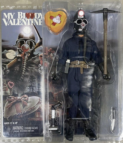 Figura Neca El Minero Con Ropa San Valentin Sangriento