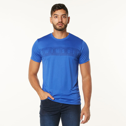 Camiseta Swimsuit Hombre 3881a Azul