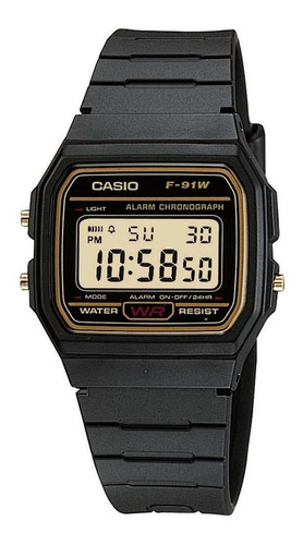 Relógio Casio Masculino Digital F-91wg-9qdf Original Barato