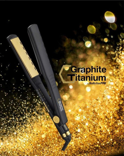 Imagen 3 de 7 de Plancha Graphite Titanium Babylisspro Profesional Hasta 450f