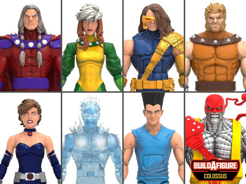 Marvel Legends X-men Rogue Cyclops Sabretooth Colossus Baf