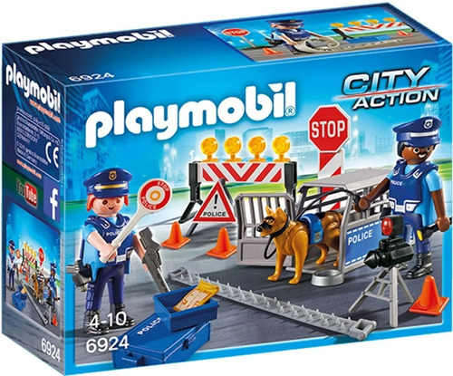 Playmobil City Action Control De Policia Sharif Express 6924
