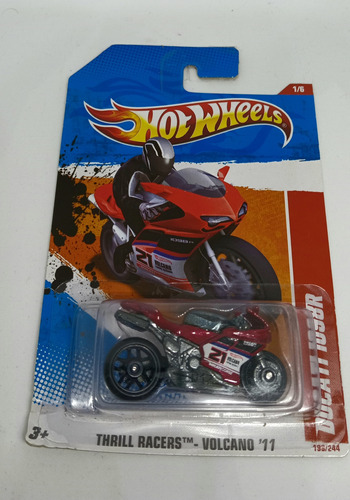 Hot Wheels Ducati  1098r - Roja Coleccionistas- 03_recs