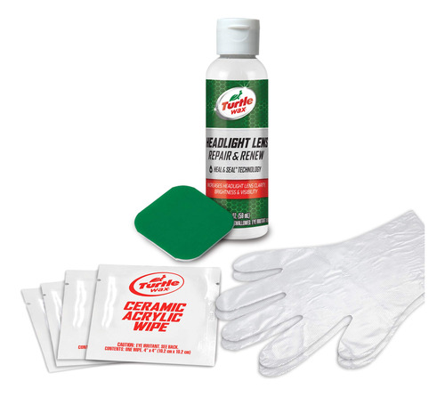 Turtle Wax 53435 Speed - Kit De Restaurador De Lentes De Far