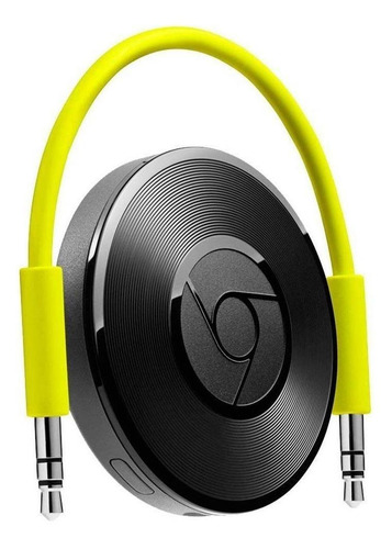 Google Chromecast Audio RUX-J42 256MB preto com memória RAM de 256MB