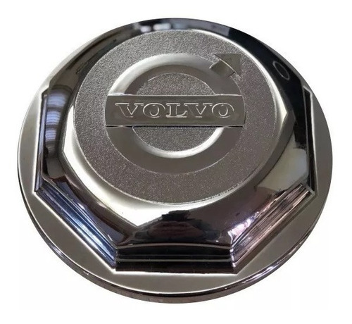 Capa De Cubo Dianteiro Cromado Para Volvo Fh Nh 1998 A 2018