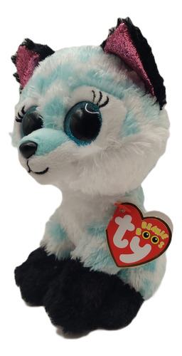 Peluche Ty Beanie Boos - Atlas - Zorro - 16 Cm