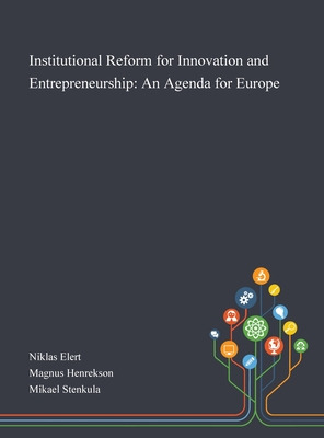Libro Institutional Reform For Innovation And Entrepreneu...