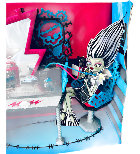 Monster High Set Accesorios Vanity Tocador De Frankie Stein (Usado)