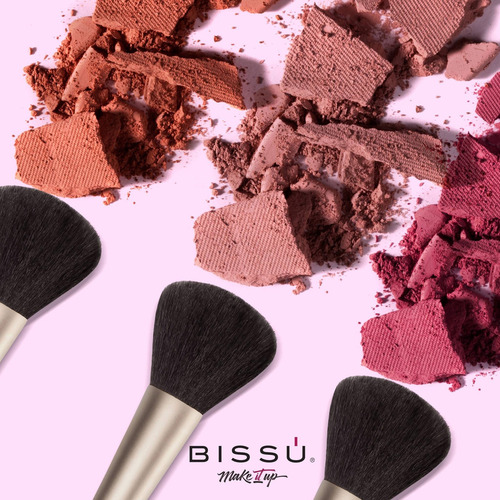 Rubor En Polvo Marca Bissu Tono 16 Rosa 16 Rosa