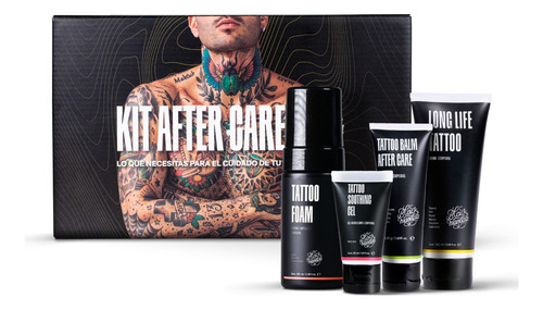 Kit After Care Tattoo Cuidado Del Tatuaje Black Mandala