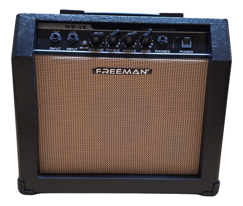 Amplificador Freeman Gt-15 De Guitarra 15w Rms