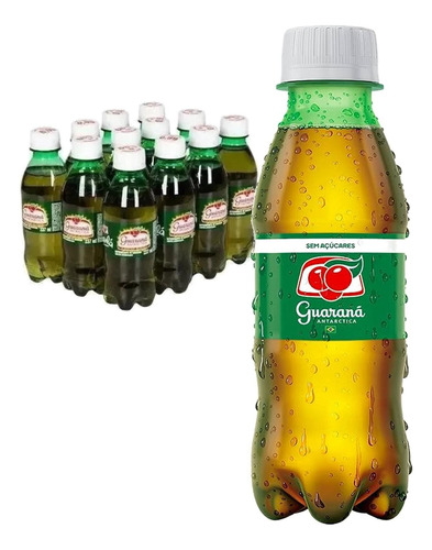 Refrigerante Guaraná Antarctica Zero Açucar 200ml (12 Und)