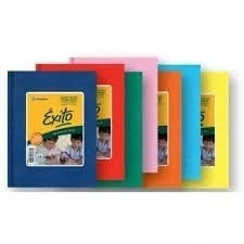 Imagen 2 de 3 de Cuaderno Exito1 Forrado Lunares O Liso X48hojas Cuerpos Dida