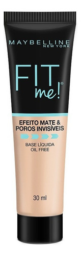 Base de maquillaje líquida Maybelline Fit Me Fit Me - 30mL