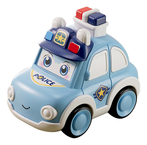 Press And Go-juguetes Educativos Para Coche De Policía