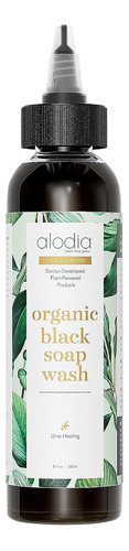 Alodia Nourish & Heal - Jabon Negro Organico Crudo Para Cuer