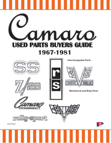 Libro: Camaro Used Parts Buyers Guide 1967-1981: Parts