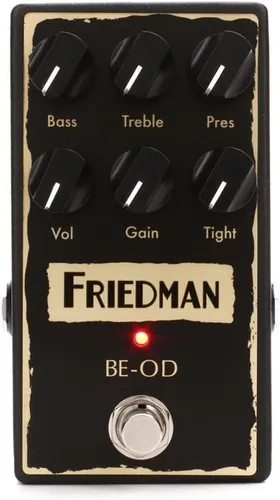 Pedal Friedman Be Od Deluxe Overdrive Dual Push Bottom - Usa