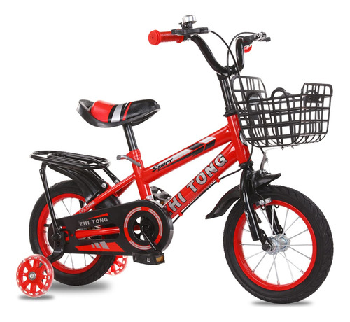 Bicicleta Infantil Con Ruedas De Entrenamiento Para Niños 2-
