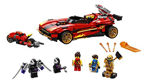 Juguete De Construcción Lego Ninjago Legacy X-1 Ninja Charge