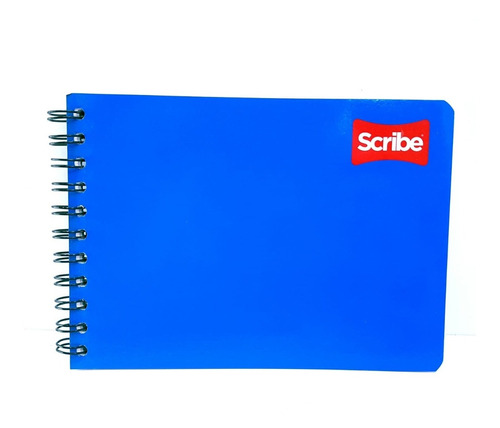 Cuaderno Italiano Cuadros Scribe Doble Espiral 100h 5 Pzas