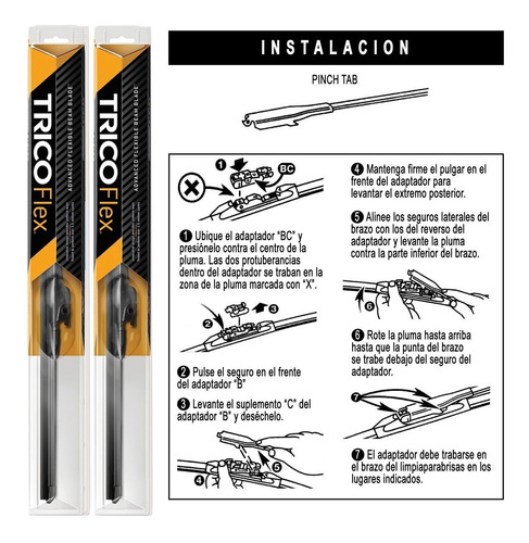 Escobillas Limpiaparabrisas Honda Civic 2017-