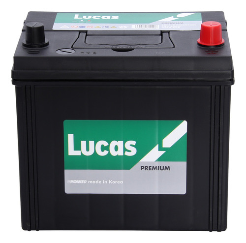 Batería Lucas Premium 60 Amp  Positivo Derecho Normal