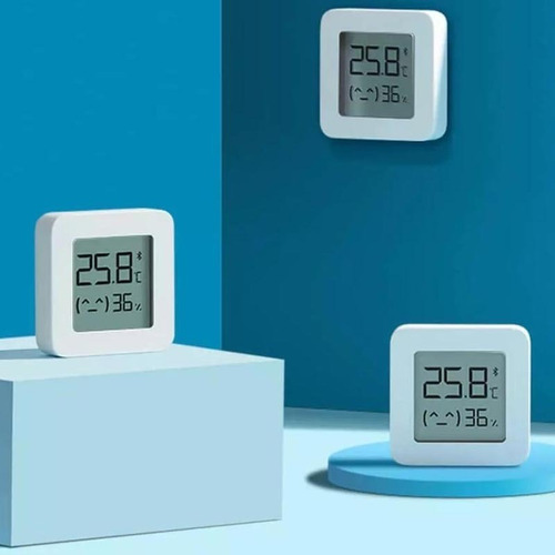 Termómetro E Higrómetro Xiaomi Mijia Bluetooth 3 Pzs Digital