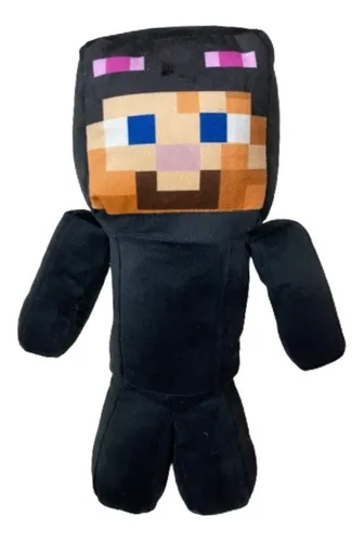 Minecraft Peluche Happy Explorer Enderman Steve 30 Cm