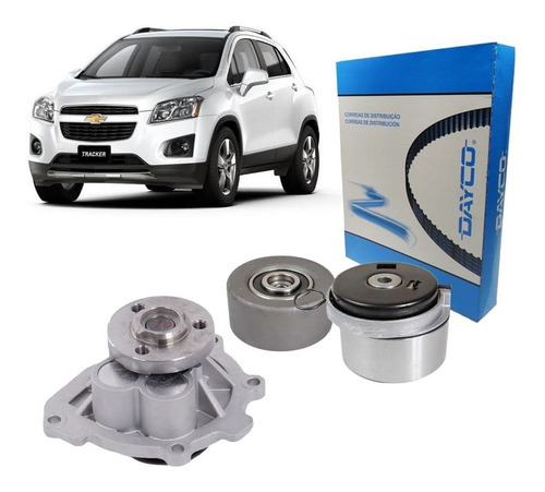 Kit Correia Dentada Tracker 2013 2014 2015 1.8 Bomba D'água