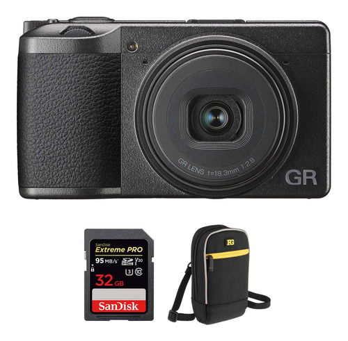 Ricoh Gr Iii Digital Camara Con Accessories Kit