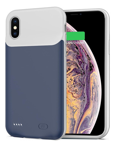 Caso De Batería iPhone XS Max, [10000mah] Delgado Reca...