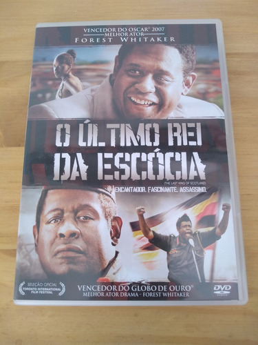 Dvd O Último Rei Da Escócia - Capa Slim